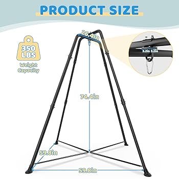 Amazon.com: Swing Stand Frame with Sensory Pod Swings and